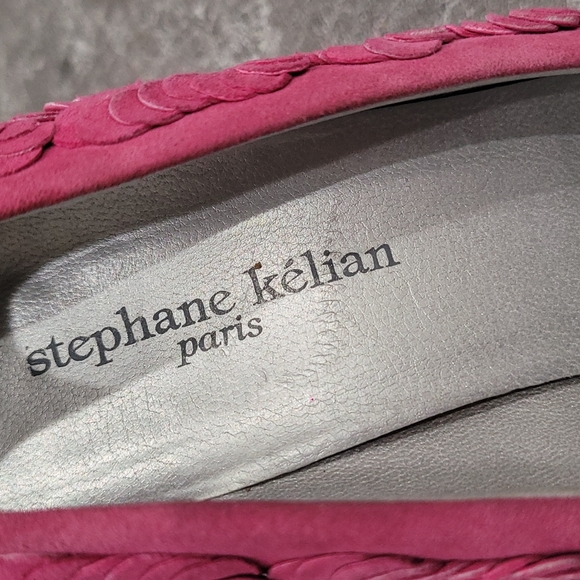 Stephane Kelian EU size 5, Pink Suede heels - Picture 3 of 6